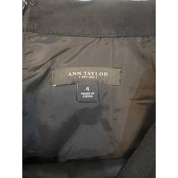 Ann Taylor Wool Leopard Print Skirt - Picture 5 of 5